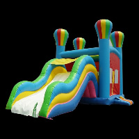 inflatable bounce slideGI006