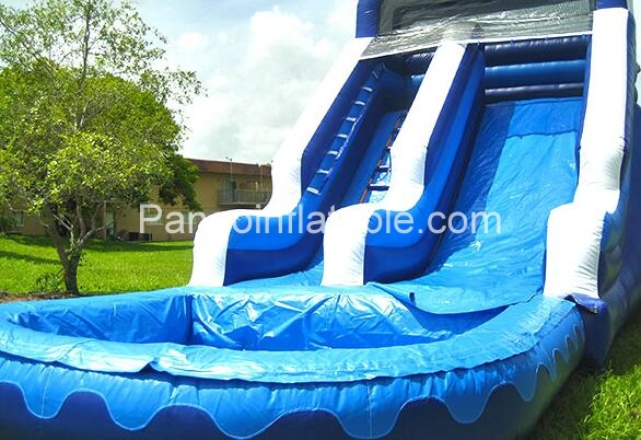 An inflatable slide rental business An inflatable slide rental business