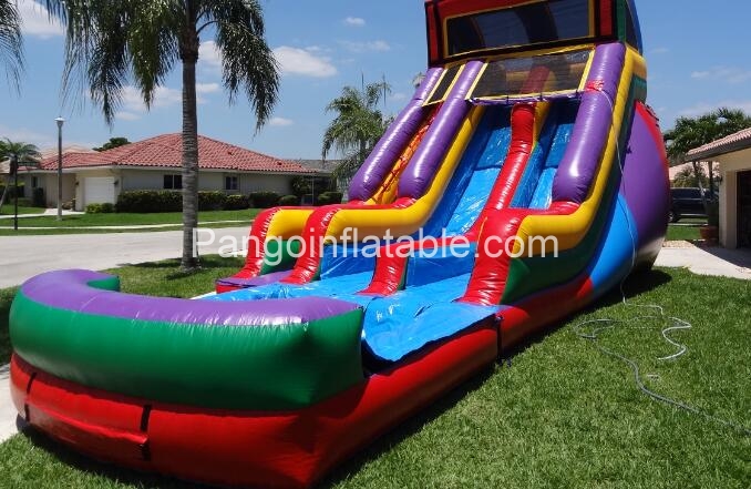 How to dry an inflatable water slide