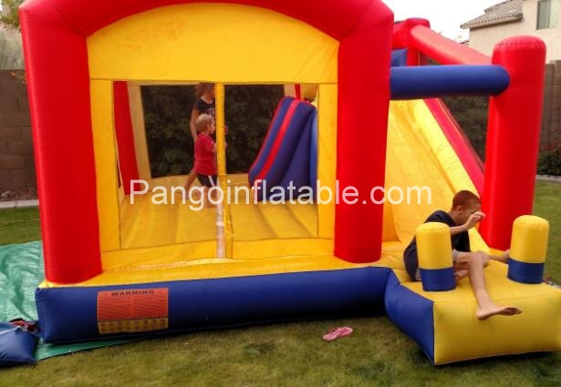 How to properly secure inflatable bounce houses