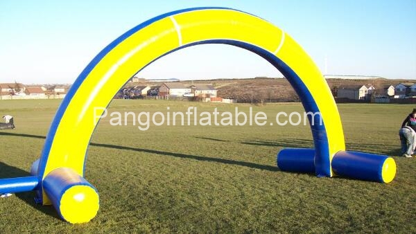 Use an inflatable arch to welcome guests to your event