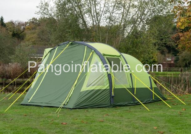 How to set up an inflatable tent