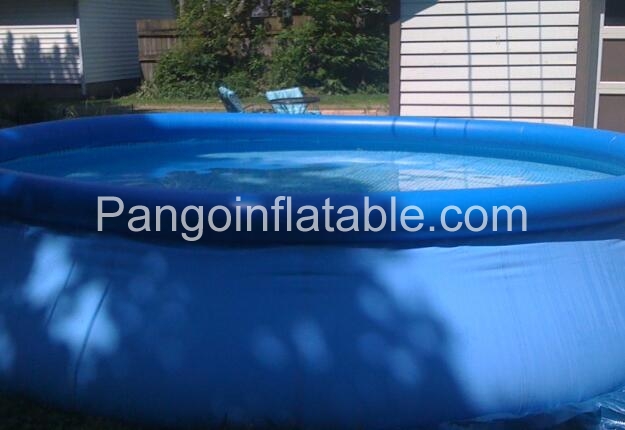 What ways to set up an inflatable pool