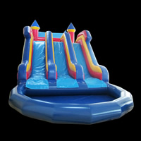 [GL149]Inflatable pool slide