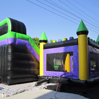 inflatable bouncer slide comboGB495