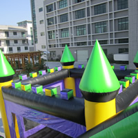 inflatable bouncer slide comboGB495