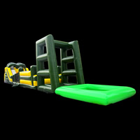 [GE136]Green Inflatable Obstacles