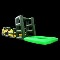 Green Inflatable ObstaclesGE136