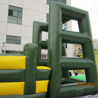 Green Inflatable ObstaclesGE136