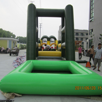 Green Inflatable ObstaclesGE136