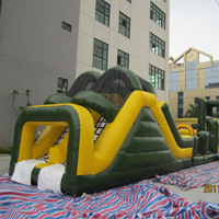 Green Inflatable ObstaclesGE136