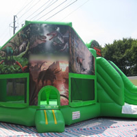 Inflatable Bouncer slideGB337