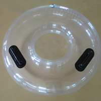 Transparent PVC swim ringGW148