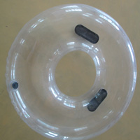 Transparent PVC swim ringGW148
