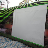 Inkjet inflatable wallsGN093