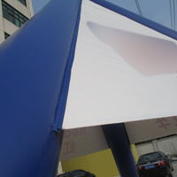 Blue Red Bull inflatable tentGN092B