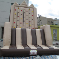 Inflatable climing wallGH085