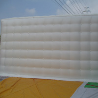 White flat-top inflatable tentGN100