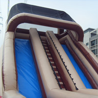 Double Inflatable Giant SlideGI154