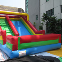 Backyard inflatable slideGI105