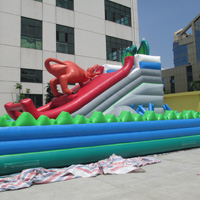 inflatable Dinosaur slide combinationGF095