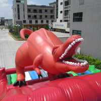 inflatable Dinosaur slide combinationGF095