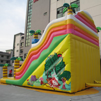 inflatable Small dinosaur slideGI161