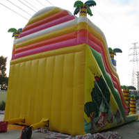 inflatable Small dinosaur slideGI161