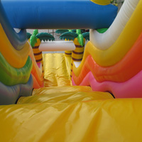 inflatable Small dinosaur slideGI161