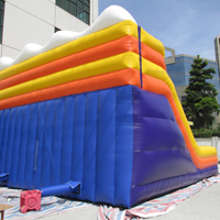 inflatable climbing slideGI155