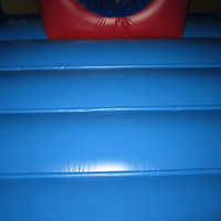 Blue mini inflatable bouncerGB505