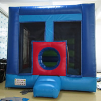 Blue mini inflatable bouncerGB505