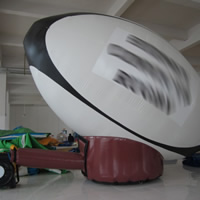 oval-shaped inflatable balloonGC126