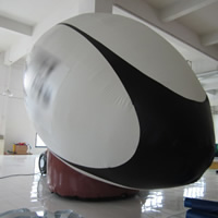 oval-shaped inflatable balloonGC126