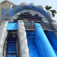 Inflatable Water Slide with PoolGI153