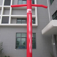 Red Crown inflatable air dancerGD126