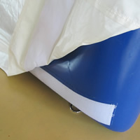 White outdoor inflatable tentGN078