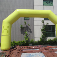 yellow inflatable archesGA147