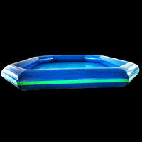 Dark blue inflatable poolGP073