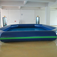 Dark blue inflatable poolGP073