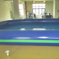 Dark blue inflatable poolGP073