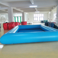 Light blue inflatable poolGP072