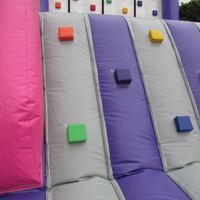 Inflatable Pink Climbing WallGH096