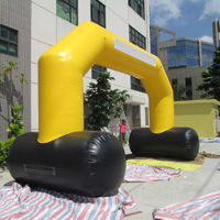 yellow inflatable archesGA150