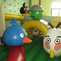 Angry birds inflatable parkGF097