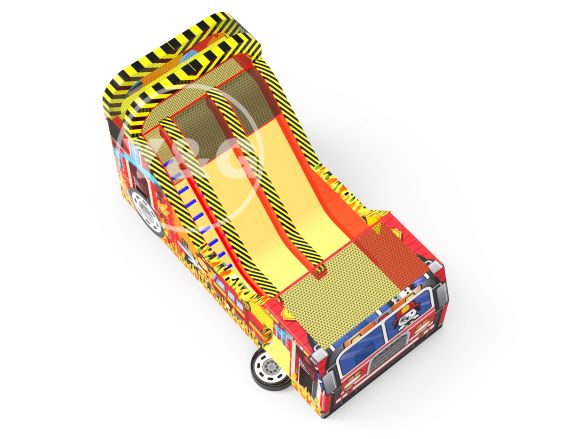 Fire Engine Inflatable Obstacle GameYG-038