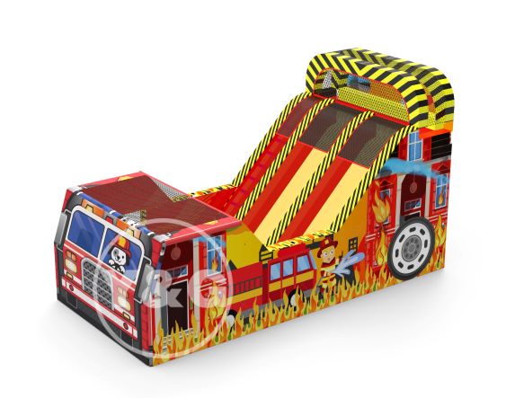 Fire Engine Inflatable Obstacle GameYG-038