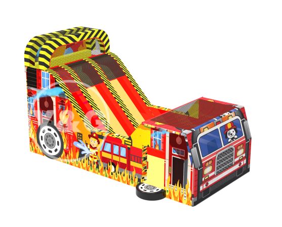 Fire Engine Inflatable Obstacle GameYG-038