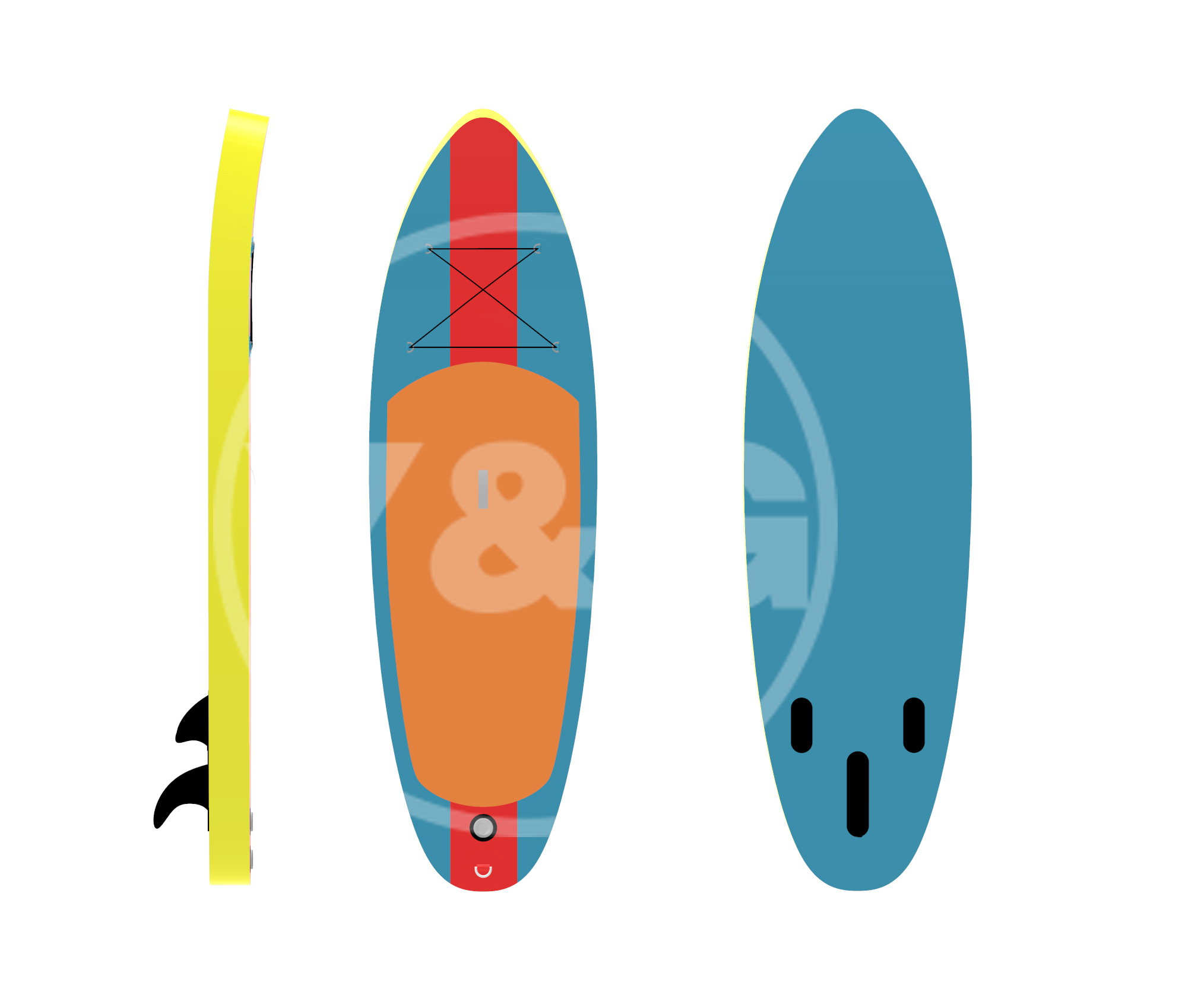 Colorful Inflatable paddle boardYOD-004