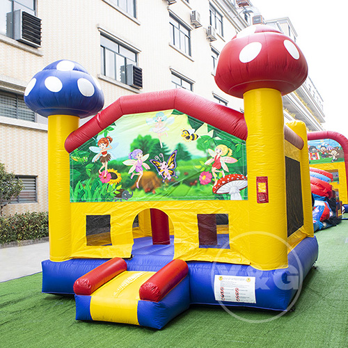 AKD01-1Mushroom Bouncer Bounce House Bouncers Mushroom Bouncer Bounce House BouncersAKD01-1